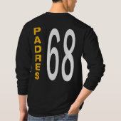 Tワイシャツ黒いSerra Padres 1968 Tシャツ (裏面)