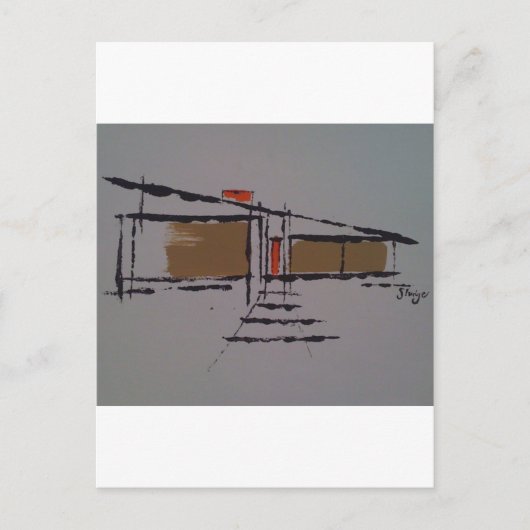 T上のアイヒラーの家#1 ポストカード (正面)