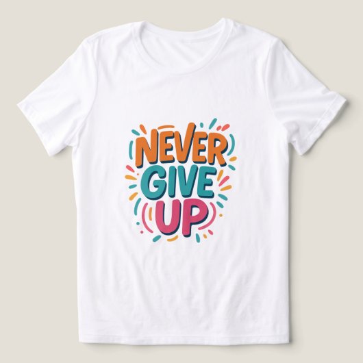 T与えシャツをアップしない トライブレンドTシャツ (デザイン正面)