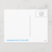 T中国のシャツとプレゼントの年 シーズンポストカード (裏面)