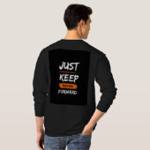 T保シャツを前倒し Tシャツ (裏面フル)