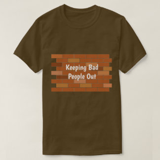 T保シャツを着た悪党 Tシャツ