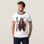 T信じシャやる気を起こさせるツ Tシャツ (正面フル)