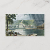 「T刻まれるセーヌ河の意見」からのラロシュ、 名刺 (裏面)