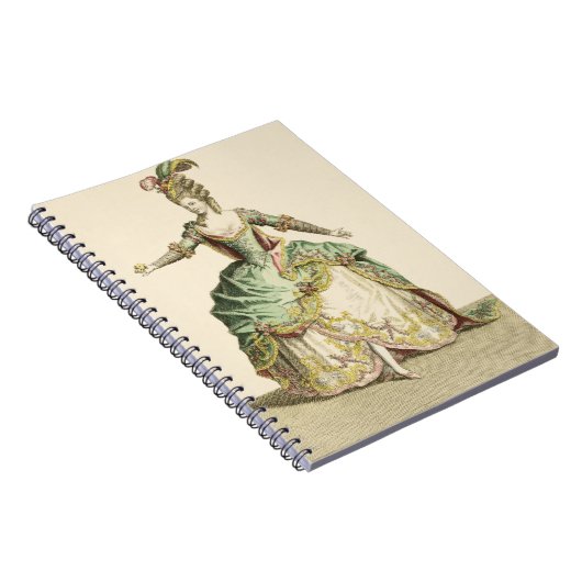t刻まれる複数のオペラの金星のための衣裳 ノートブック (右側)