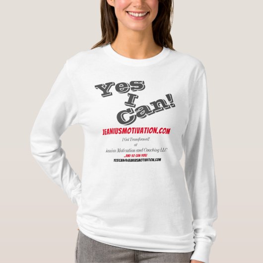 T前向きシャツが着るモチベーションYes Tシャツ (正面)