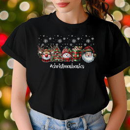 T型でホールをデッ#ChristmasBasics Tシャツ