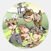 T型のイースターシール ラウンドシール (正面)