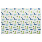 T型恐竜、ブラキオサウルス、ステゴレックス類を持つ恐竜 ファブリック (ファットクウォーター)