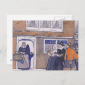 T型植民地の冬 ポストカード (正面/裏面)