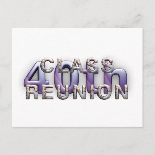 T型40クラス懇親会 ポストカード (正面)