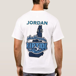 T型(名前をカスタムすると番号) Tシャツ