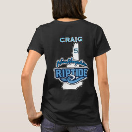 T型(名前をカスタムすると番号) Tシャツ