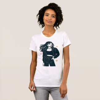 T女の子らしシャツ Tシャツ