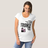 T妊婦のシャツ Tシャツ (正面フル)