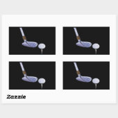 T字上げ 長方形シール (シート)