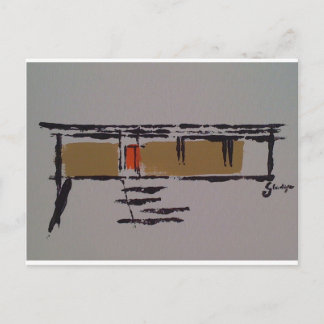 T字型のアイクラーの家#3 ポストカード