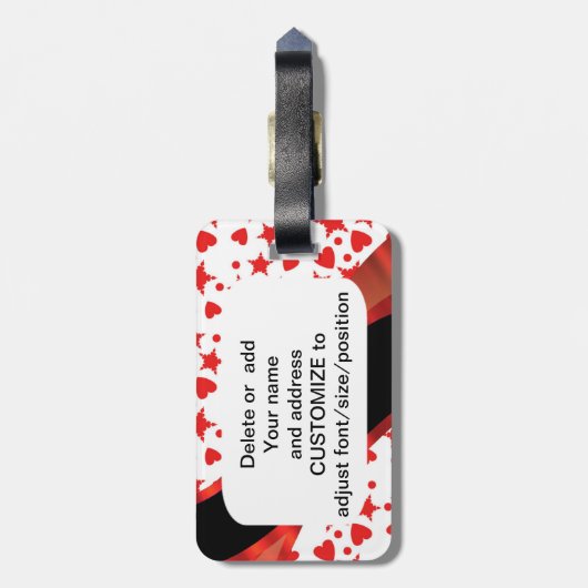 t字型 ラゲッジタグ (裏面縦)