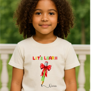 T学シャツを名パーソナライズされた前に Tシャツ