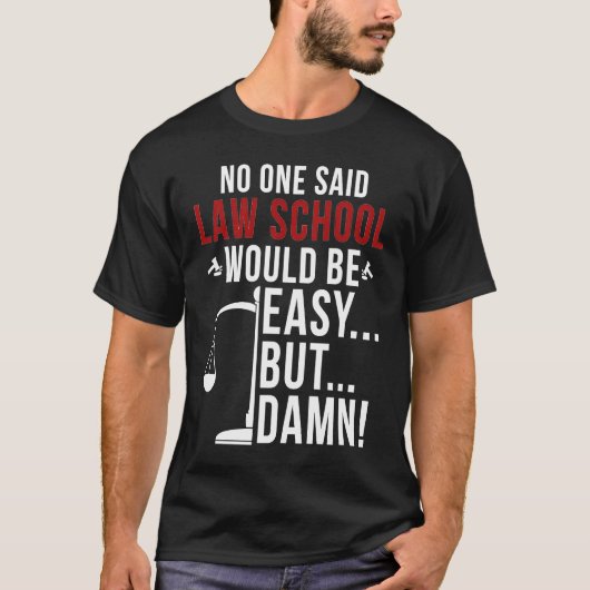 T弁護士の法科法学生弁護士 Tシャツ (正面)