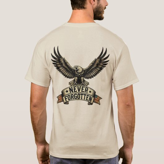 T忘れシャツ Tシャツ (裏面)