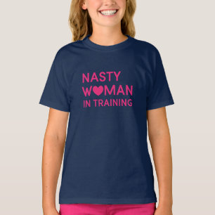 T扱いにくシャツ練習中の女性 Tシャツ