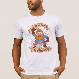 T救シャツの金床のバンバン Tシャツ