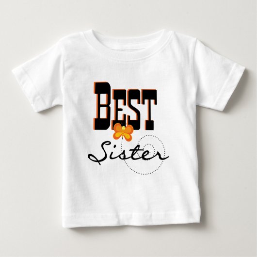 T最高のシャツとギフトの姉 ベビーTシャツ (正面)