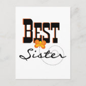 T最高のシャツとギフトの姉 ポストカード (正面)