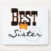 T最高のシャツとギフトの姉 マウスパッド (正面)