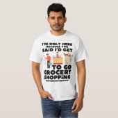 T最高のシャツの食料品買い物客 Tシャツ (正面フル)