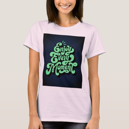 T楽しむシャツのデザイン Tシャツ (正面)