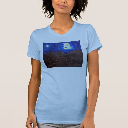 T気にシャツの魂の守護天使の姿 Tシャツ (正面)