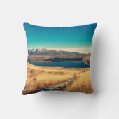 T湖ジョン山の景勝表示ポイントT湖 クッション (裏面)