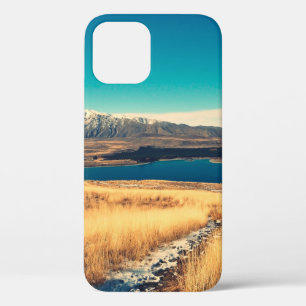 T湖ジョン山の景勝表示ポイントT湖 iPhone 12ケース