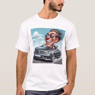 T熱狂するシャツに乗る Tシャツ