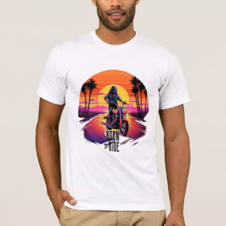 T生まれシャツにモーター Tシャツ