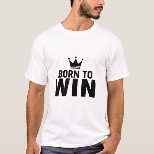 T生まれシャツのクラウンアイコンを獲得するには Tシャツ (正面)