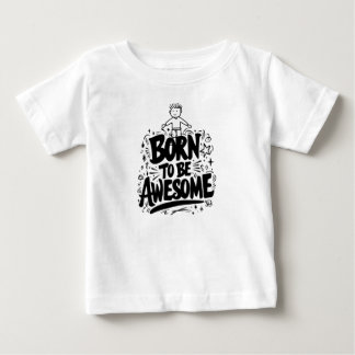 T生まれシャ素晴らしツ ベビーTシャツ