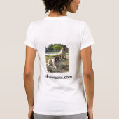 t短いマスティフ tシャツ (裏面)