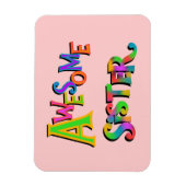 T素晴らしシャツとギフトの姉 マグネット (縦)