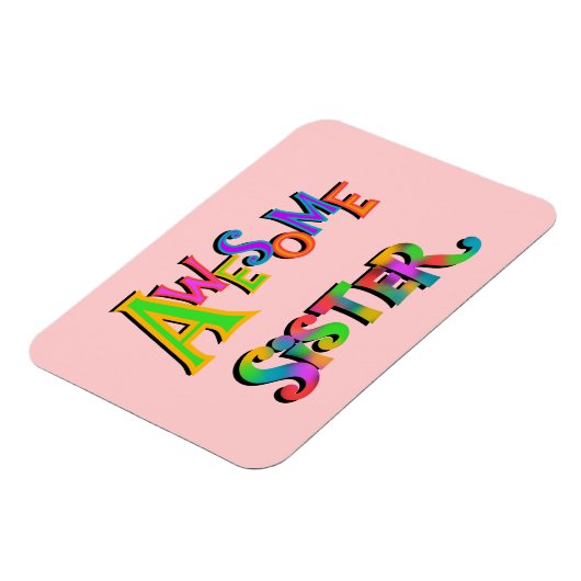 T素晴らしシャツとギフトの姉 マグネット (左側)