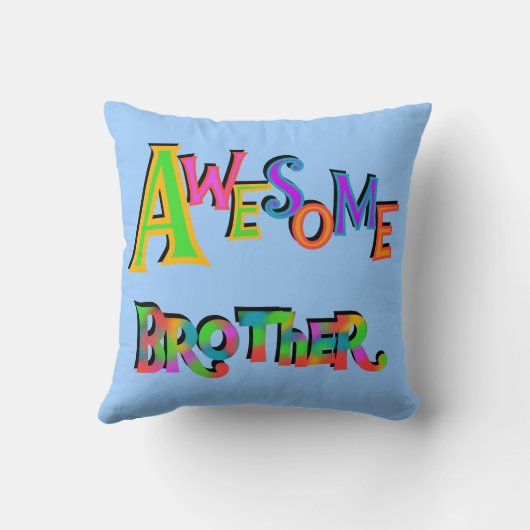 T素晴らしシャツとギフト兄弟 クッション (裏面)