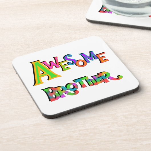 T素晴らしシャツとギフト兄弟 コースター (左側)