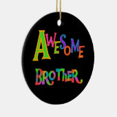 T素晴らしシャツとギフト兄弟 セラミックオーナメント (右)