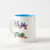 T素晴らしシャツとギフト兄弟 ツートーンマグカップ (正面左)