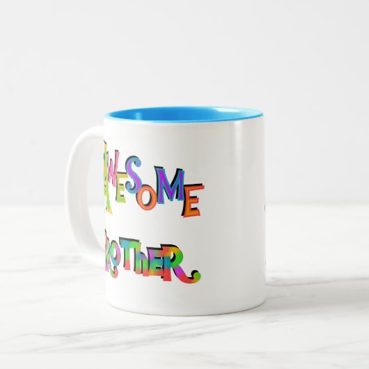 T素晴らしシャツとギフト兄弟 ツートーンマグカップ (正面左)