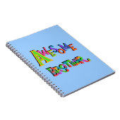 T素晴らしシャツとギフト兄弟 ノートブック (右側)