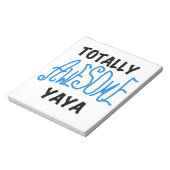 T素晴らしシャツとギフト完売 ノートパッド (回転)