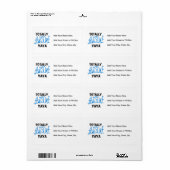 T素晴らしシャツとギフト完売 ラベル (フルシート)